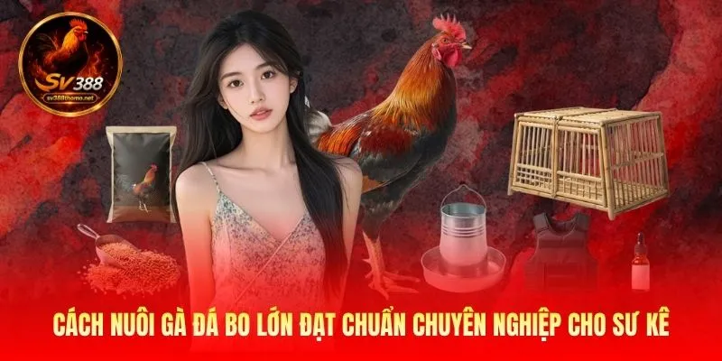 Cách nuôi gà đá bo lớn phục hồi thể lực cho chiến kê sau thi đấu 